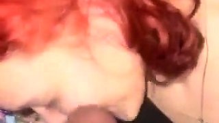 Redhead amateur girlfriend homemade sex POV