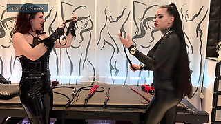 Lady Zara Miss Alessa Milano Whipping Humiliation Punishment at the Cross