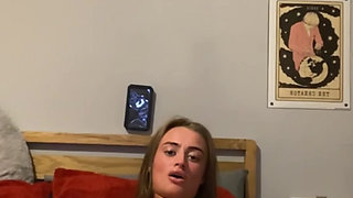 Watch this horny emo student fingers slipping deeper and moans heavily