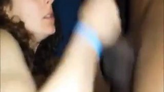 Chubby brunette MILF get spitroasted hard by black dick: Big Tits, Blowjob  Babe Porn