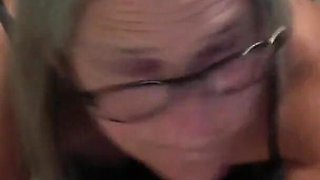 Hot MILF Gets Fucked Doggy Style Face Front Hubby Cums on Ass