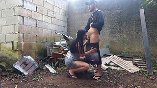 Eating a Girl at a Party, in the Back of the Farm