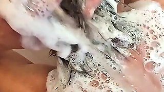 He Pee on Me When I Wash My Hair Helps Me Wetting Compilation Few Videos