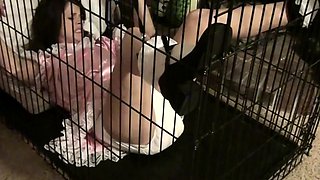 Dolly: Messy Maid in Cage