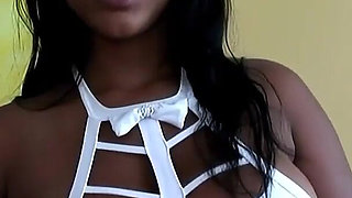 Hot Chocolate Babe Gets Naked to Ride on Huge Cock and Fuck Hard Compilation