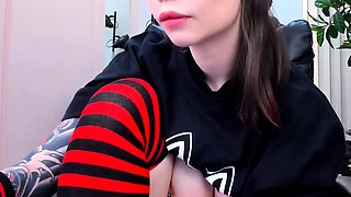 Emo Teen Becka Solo Webcam Masturbation Porn