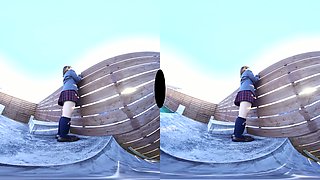 Schoolgirl Uniform Upskirt Vr Part 1 - Asian Schoolgirl Upskirt Voyeur Panties