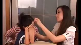 Chinese girls tickle