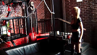 Latex Sluts Get Their Butts Fucked in a Creepy Shop and Swap Ass to Mouth
