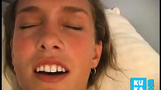 homemade, sensational blonde fucked, sucking and swallowing