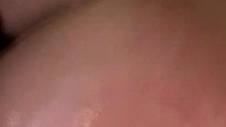 Beautiful oiled babe gets anally slammed outdoors by BBC