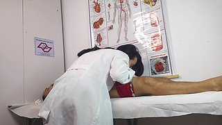 Nurse Has Her First Patient with an Erection!