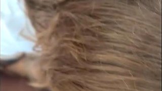 Naughty teen sucks very long black dick