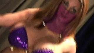 Amateur blond girl with big boobs getting fucked