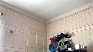 Naughty Bulgarian Teen Shows Wet Pussy Alone At Home