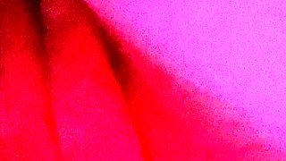 Small titted brunette teen fingering on the bed