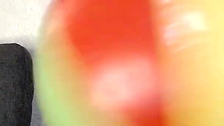 Bright Beach Ball Blow up and Bounce Inflatables Fetish