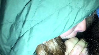 Alexis sucking dick in the car