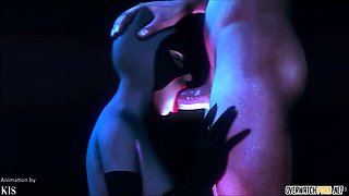 Beautiful 3D animation babes get fucked deeply in the cunt