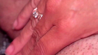 BBW Mature First Threesome in a Moving Van