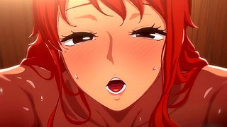 A couple of curvy chicks gets creampied by a big dick hentai