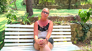 French MILF Marie Rides a Big Cock