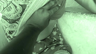 Super Indian Lady Handjob with Boyfriend Cock