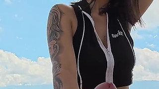 Creampie to Get the Gamping Employee Pregnant, Her Pink Pussy Drips My Milk