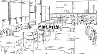 Mina Asahi After-School Love Affair Teachers' Love Story Threesome And Creampie