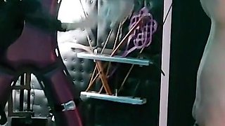 Miss Alessa Milano Upside Down Whipping Part 1