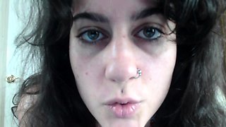 Hottest brunette solo webcam masturbation 2