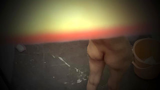 Video Made of Step Sister Taking Bath in Bathroom