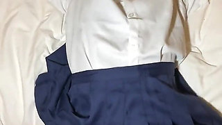18yo Thai Teen Fucked Hard in College Uniform by Foreigner Tourist