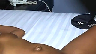 African College Teen Enjoys a Sweet Long Dick