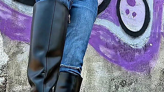 Sweet Submission: Cake on the Mistress’s Boots