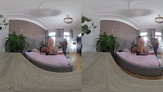 Daphne Klyde - Vr Behind The Scenes Part Two - Double Meat Sandwich (Dvp) Makes Thick Milf Squirt Buckets Of Joy Juice