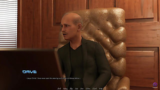 Horny Girlfriend Cheats on Her BF with Marriedboss - 3D Hentai Game - the Office