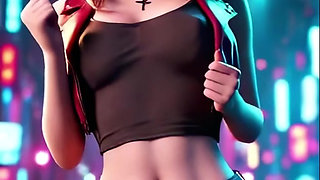 Aerith's Cheerful Dance (Sistar - Shake It) FF7 3D Dance