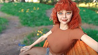 Off The Record Cute Red Head Girl In The Park Ep 7