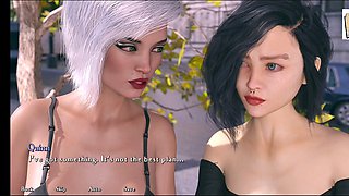 Steamy tale of a newbie in a visual novel adventure