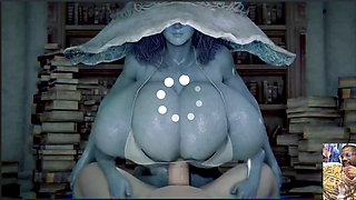 Thicc Fat Ass Eve Takes Hard Cock Backshots, Fat Milky Breast Ass Ranni Gives You a Breastjob