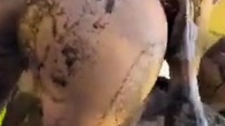 Lana Rhoades Lesbian Mud Wrestling With Brittanya Razavi