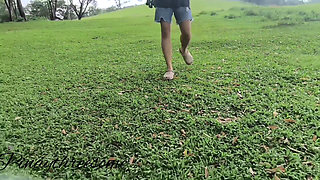 Beautiful Girl I Met in Park Outdoor Blowjob It Was Her Kinky Fun to BJ in Public