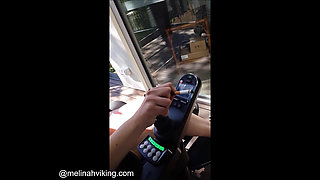 On Set - Erotic Smoking Outdoors