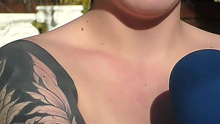 Casting with Tattooed Girl Reene Rose