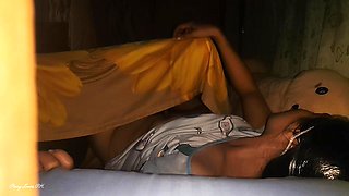 Sharing Bed with Stepsister Indeed in Wild Hot Sex