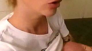 Risky Sex in Public Restroom