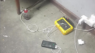 18 Year Old Horny Girl Plays with Pink Vibrator