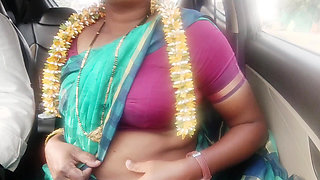 Step Dad Angry Daughter in Law Car Sex Telugu Crazy Dirty Talks. Part -2