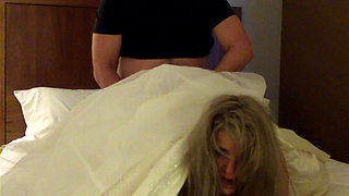 fucking her in her wedding dress